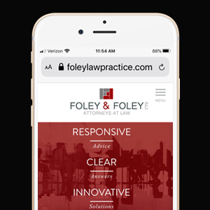 Attorney Responsive  Site